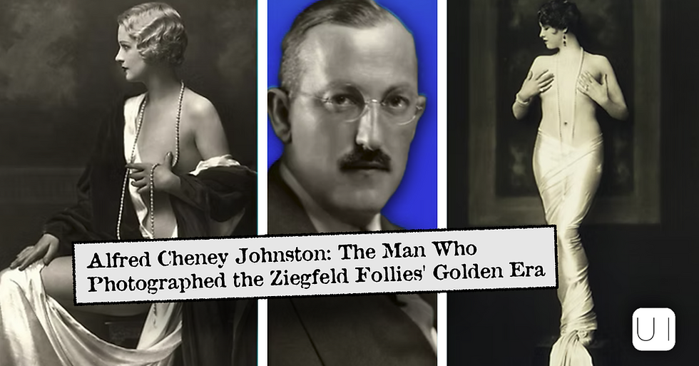 Alfred Cheney Johnston and the Artistry Behind the Ziegfeld Follies' Golden Era