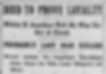 Newspaper headline about Henry N. Gunther, stating he died proving loyalty, the last man killed, capturing a machine gun nest in war's final minute.