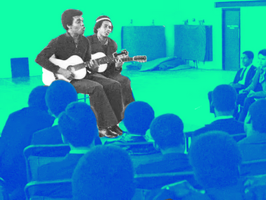 When Bob Marley and Johnny Nash Played a School in Peckham Together.