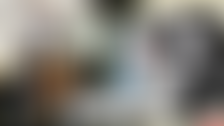 Collage of family photos with parents and children, a black-and-white man in formal wear, and a hand holding a gun amidst documents.