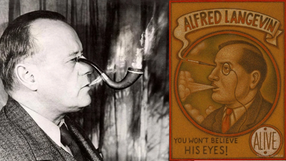 The Man Who Smoked A Pipe Through His Eyes, Meet Alfred Langevin