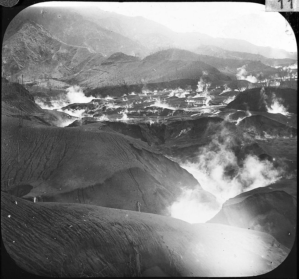 General View of Wallibou River, Wallibou River, Saint Vincent (1902)