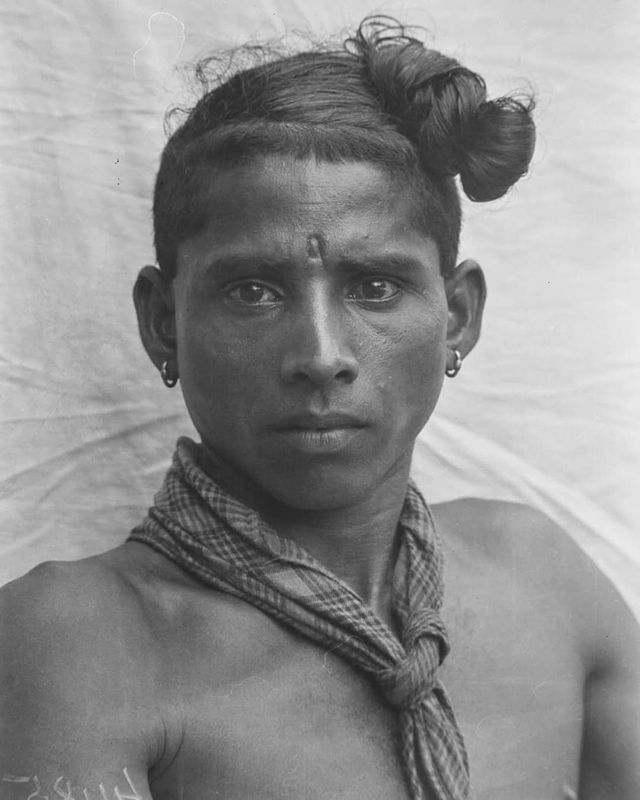 Egon von Eickstedt photographs of indigenous people in Kerala, India, taken during the 1920s