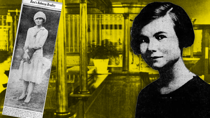Rebecca Bradley — The Texas “Flapper Bandit” Who Held Up a Bank With Charm and an Empty Gun