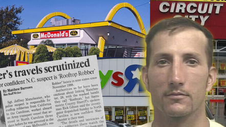 The Curious Crimes of Jeffrey Manchester: Escaped Prison And Secretly Lived Behind The Bikes At Toys R Us For Months