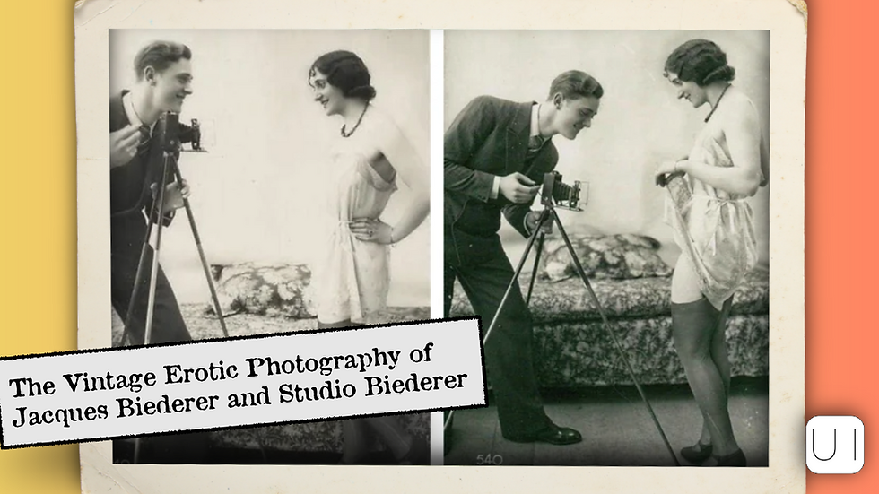 The Vintage Erotic Photography ofJacques  Biederer and Studio Biederer