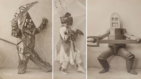 1920s Costumes Made And Modelled By The Avant-Garde Couple Lavinia Schulz And Walter Holdt.⁠⁠