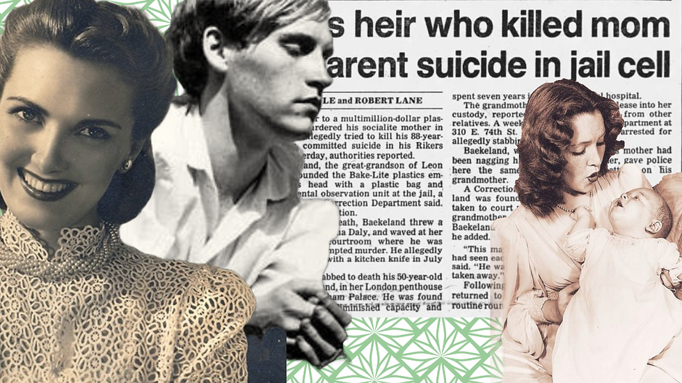 Behind The Fa ade The Dark Descent Of Barbara Daly Baekeland And Her Son