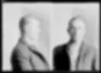 Mugshot: bald man, profile and front, with prisoner number 2811.