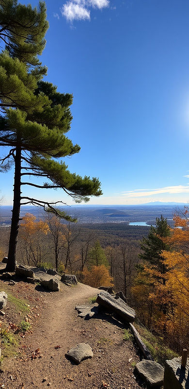Hamilton mountain escarpment scenery