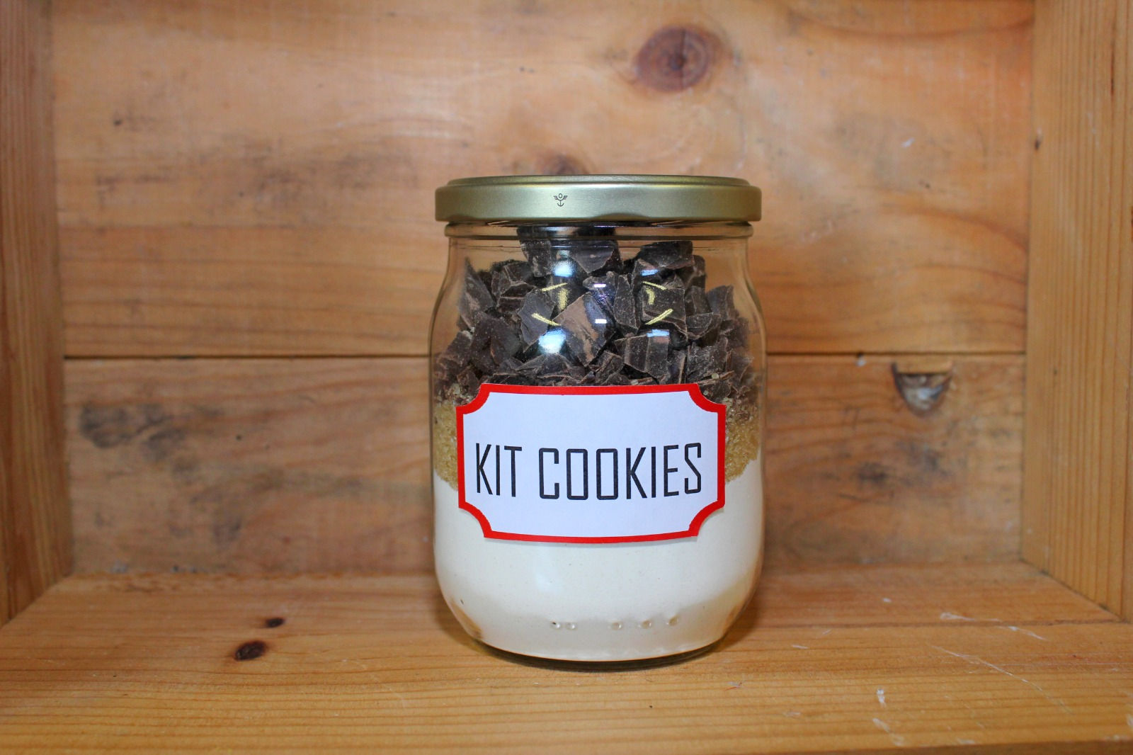 Kit de préparation pour cookies prêt à l'emploi