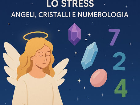 🌙 Dormire Bene e Ridurre lo Stress: un Viaggio Energetico tra Angeli, Cristalli e Numeri