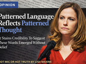 Patterned Language Reflects Patterned Thought©