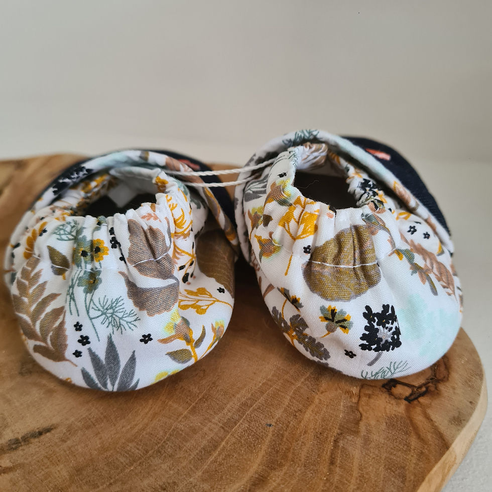 Miniature : Chaussons en simili cuir – Modèle Renard - 18/24 mois (22-23)