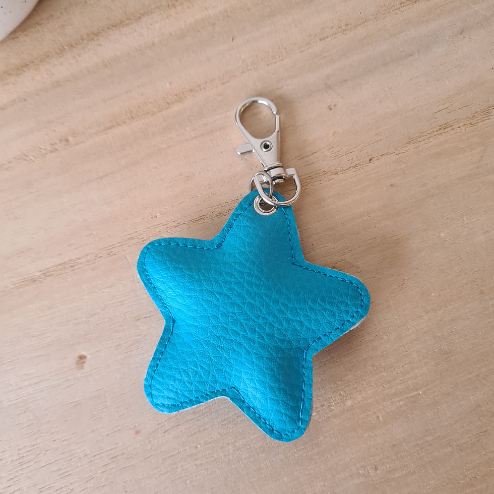 Miniature : Porte-clés étoile – Merci Anne