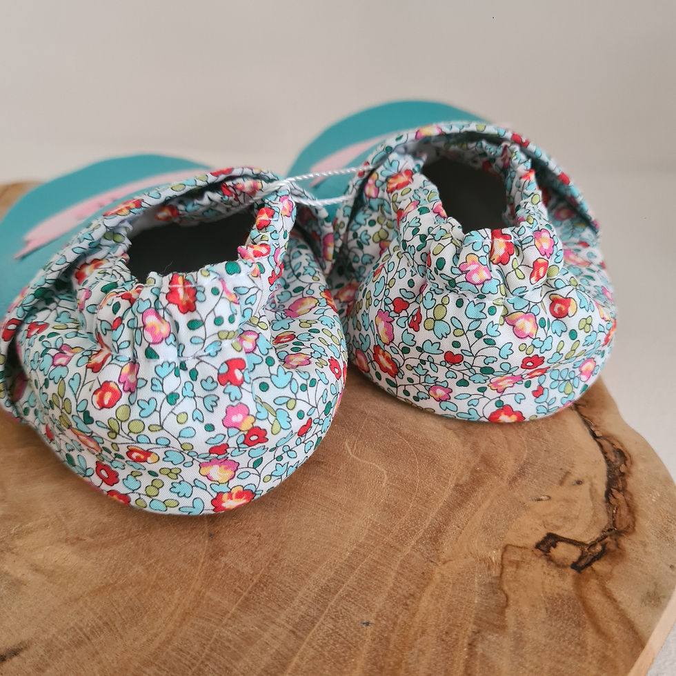 Miniature : Chaussons en simili cuir – Modèle Cochon - 18/24 mois (22-23)