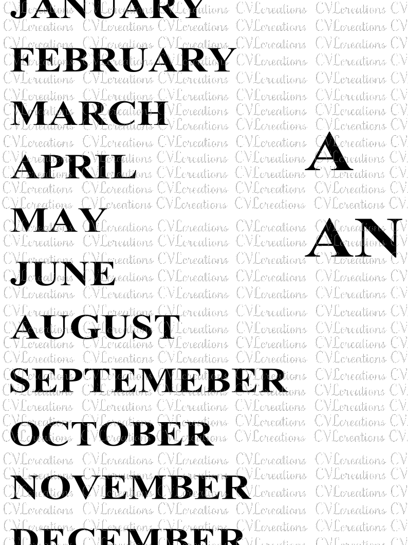 Download Customized: And God Said Le there be (Birthday Month) SVG ...