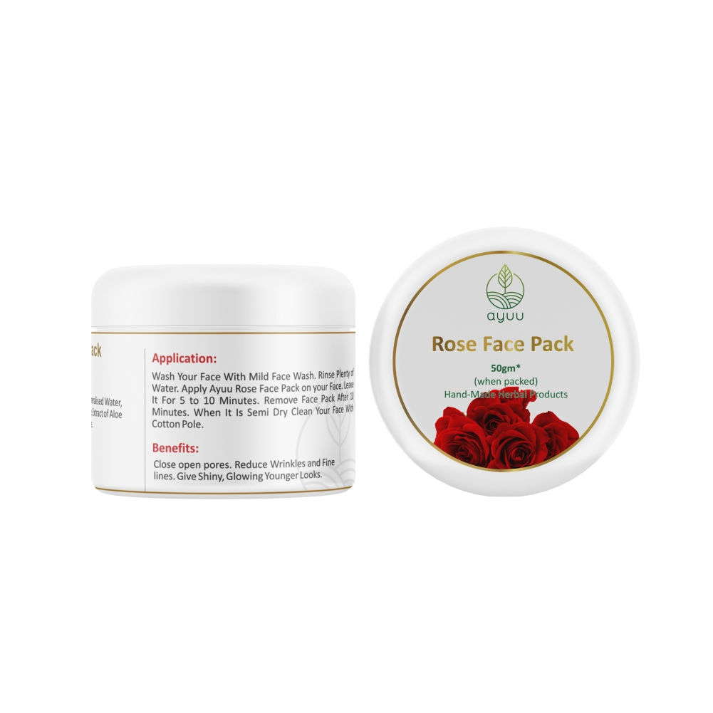 Ayuu Rose Face Pack 50 GM