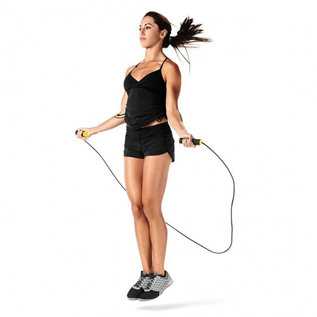 Thumbnail: ខ្សែរលោតអន្ទាក់ Adjustable jump rope fitness 3m
