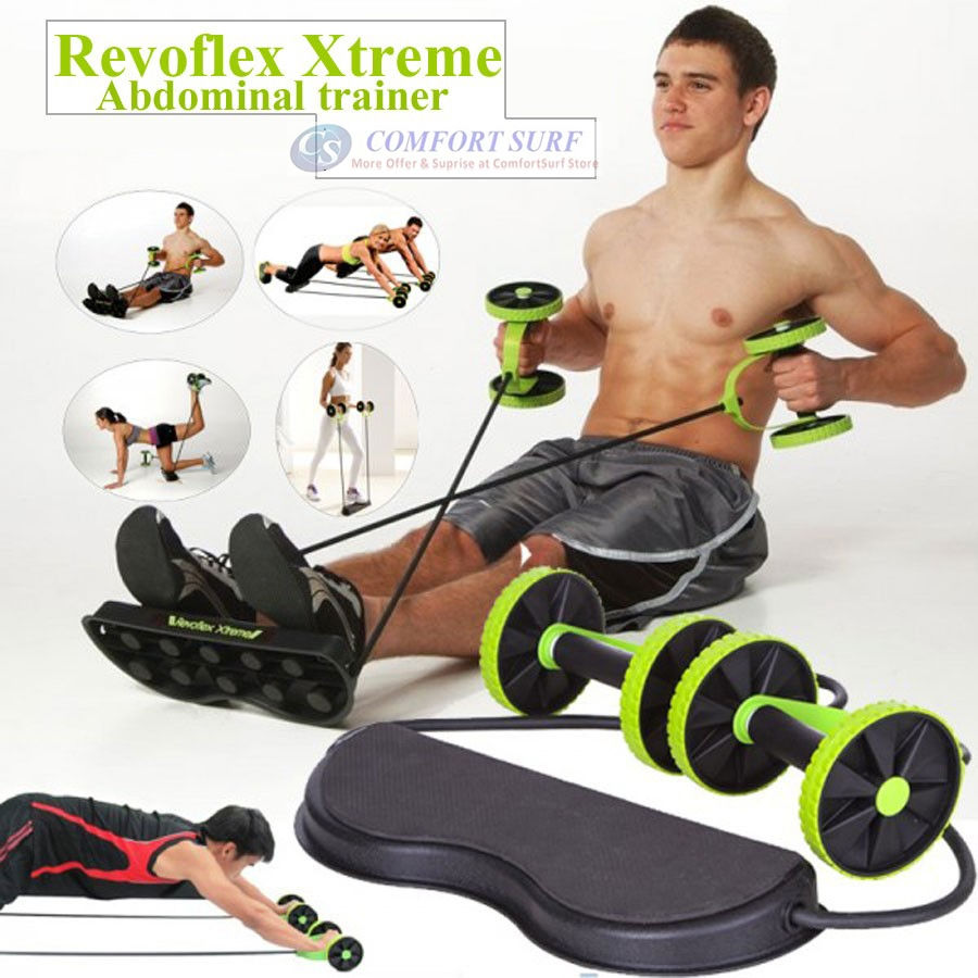 Thumbnail: Revoflex Xtreme Ab Roller​ ឧបករណ៍ហាត់ប្រាណវៃឆ្លាត