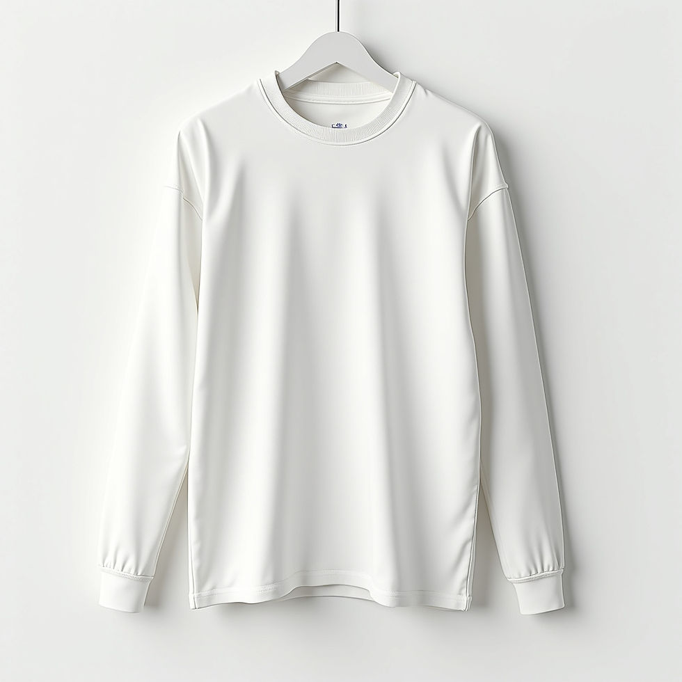 Camiseta Manga Longa Lisa