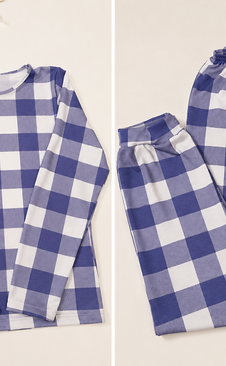 Pijama Xadrez Feminino
