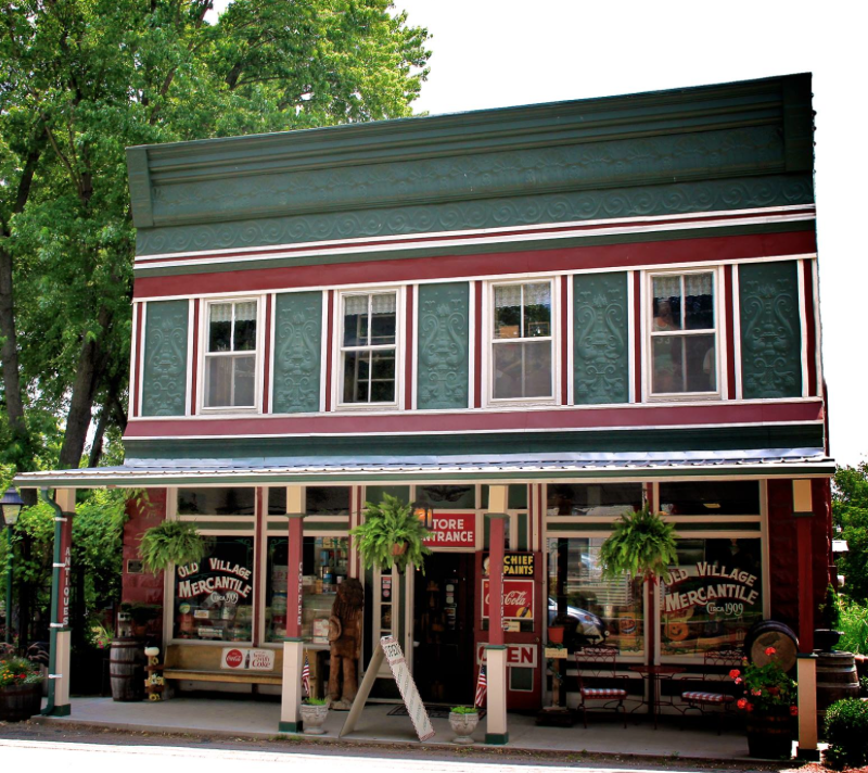 Old Village Mercantile, in Caledonia, Missouri!