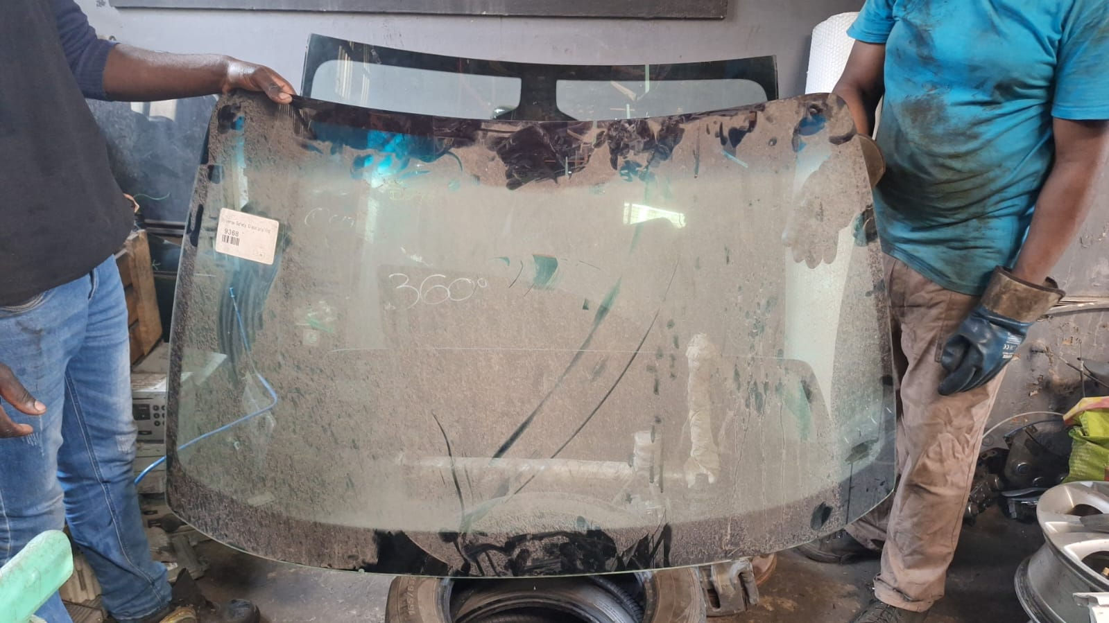 1996 HYUNDAI ACCENT FRONT WINSCREEN