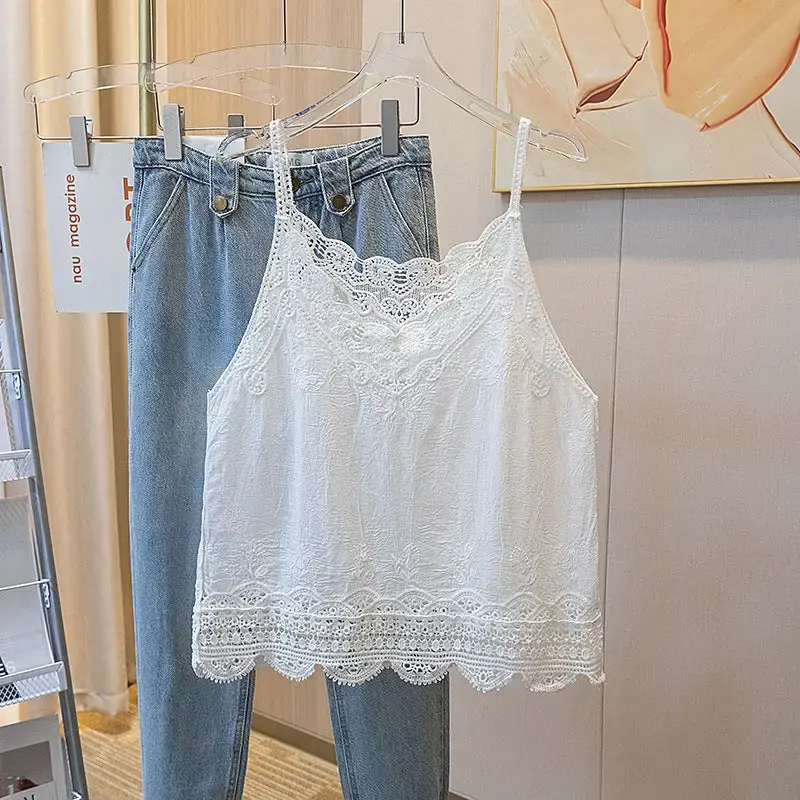 White Lace Camisole (ONE SIZE)