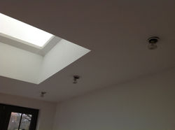 plafond met inbouwspots