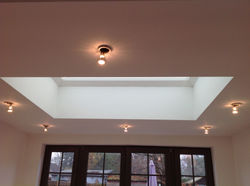 plafond met inbouwspots