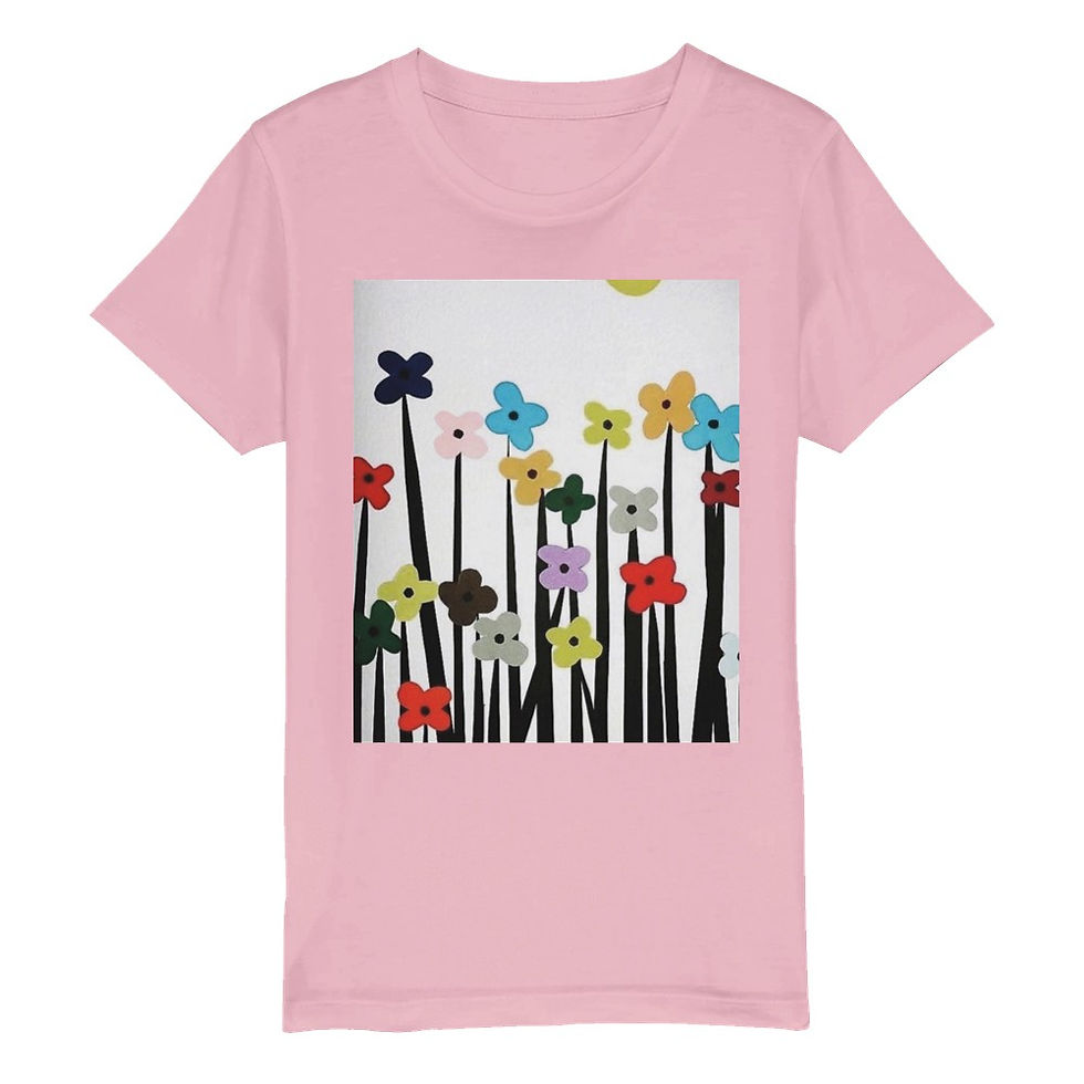 Thumbnail: Organic Kids Crewneck T-shirt