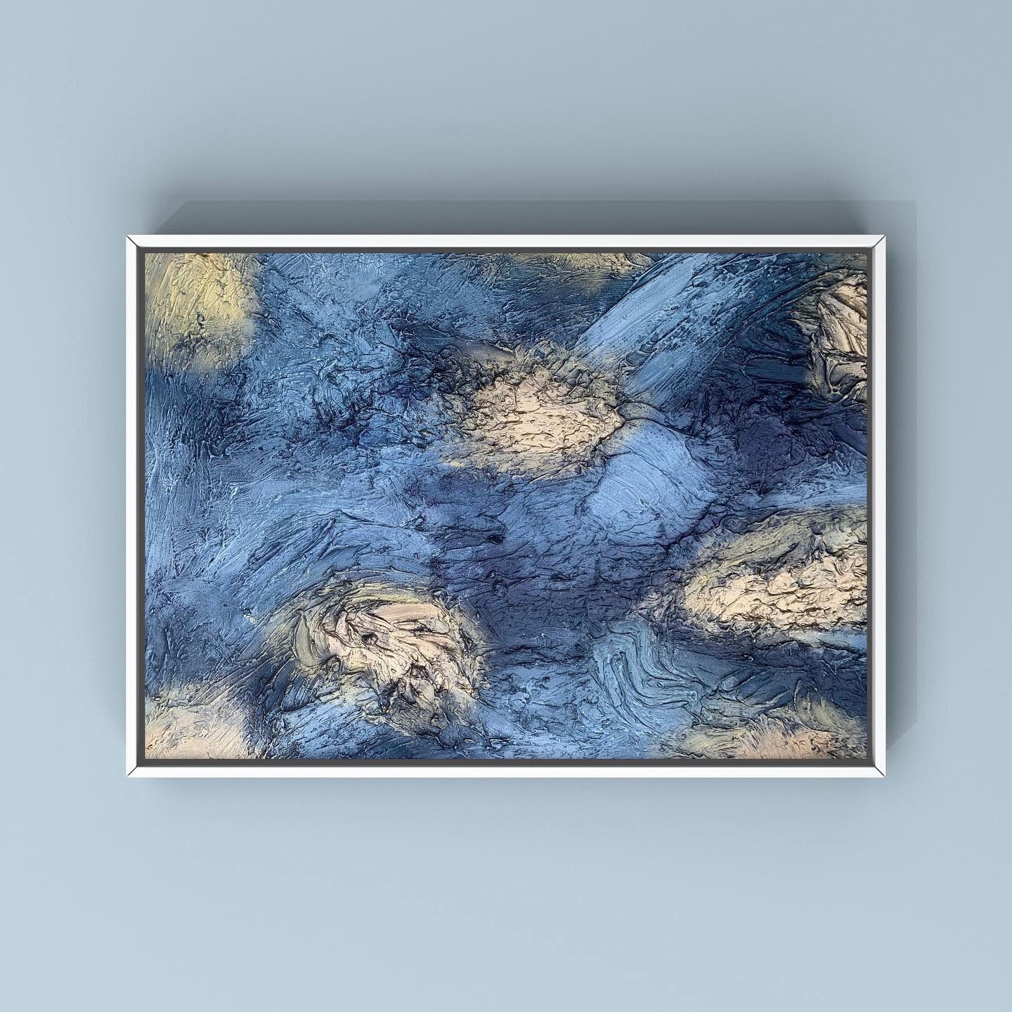 Beauty Lies Within | Textured Abstract Painting | Contemporary artwork |Handmade