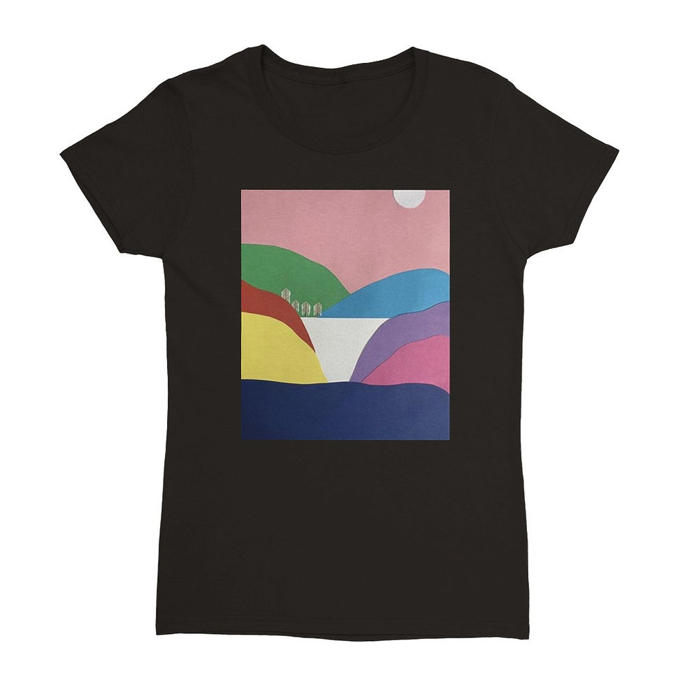 Thumbnail: Heavyweight Womens Crewneck T-shirt