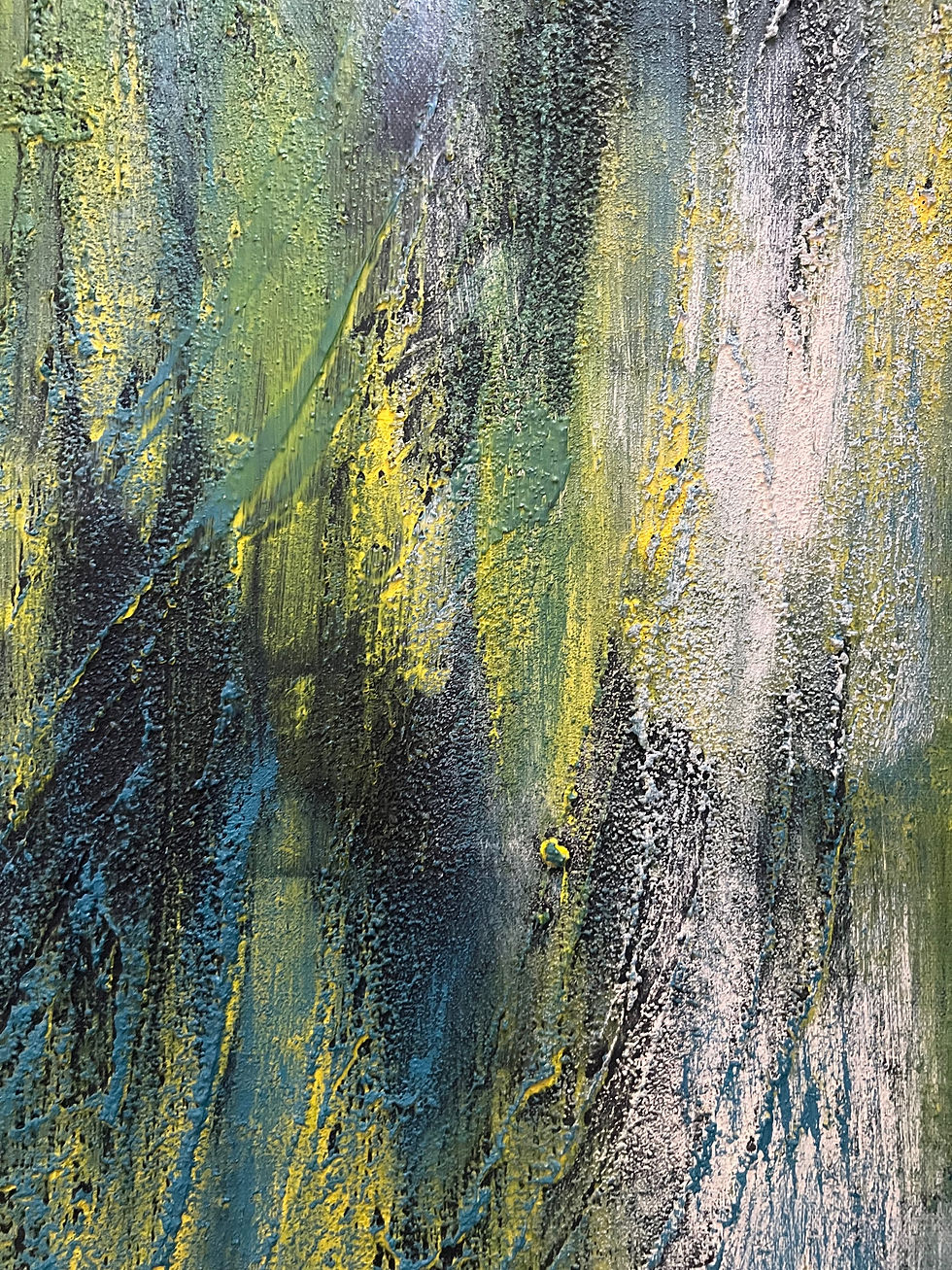 Thumbnail: Dancing in the moonlight 2 | Original painting | Textured abstract | Artwork