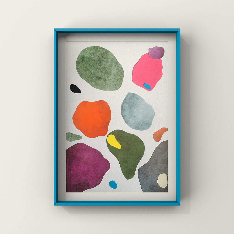 Thumbnail: Untitled| Original collage print | Wall decor | Wall print | Collage artwork 