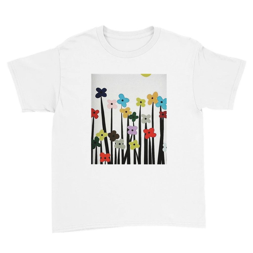 Polycotton Kids Crewneck T-shirt