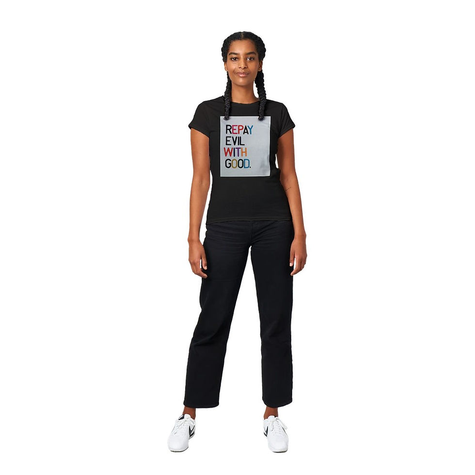 Thumbnail: Classic Womens Crewneck T-shirt