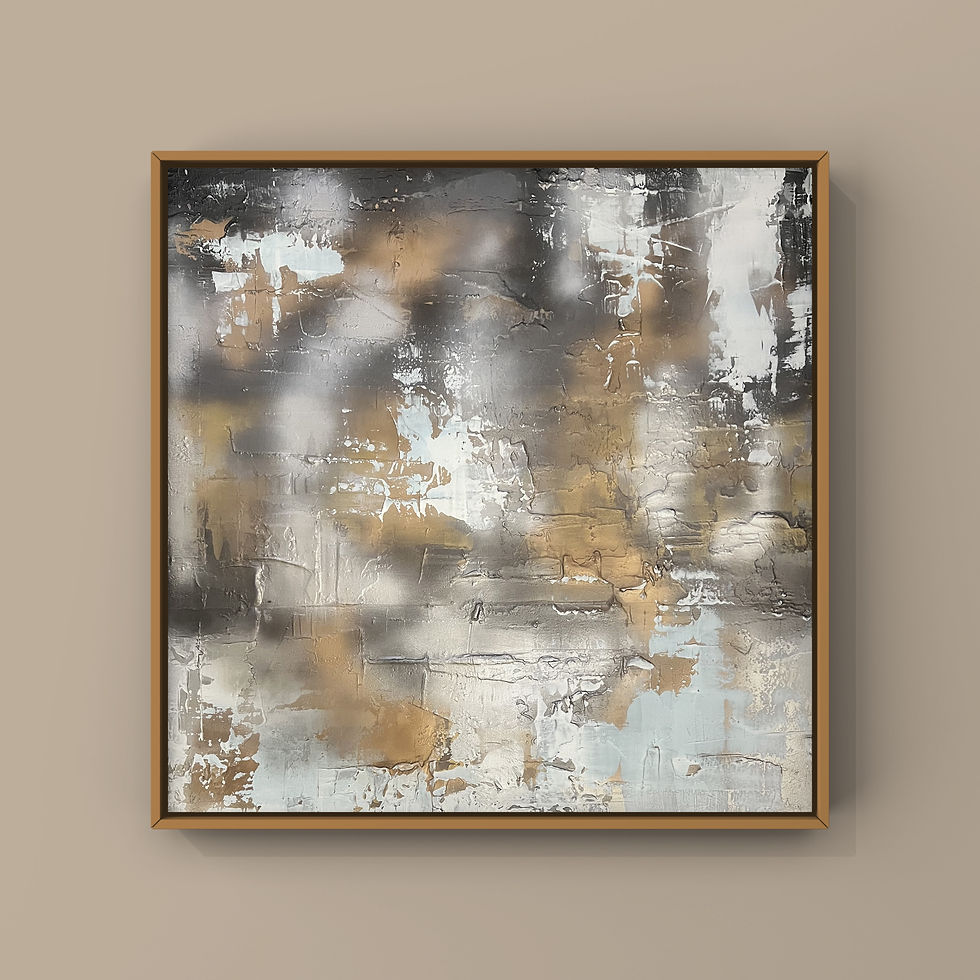 Thumbnail: Glimmer | Original painting | Textured artwork | Artwork | Abstract 