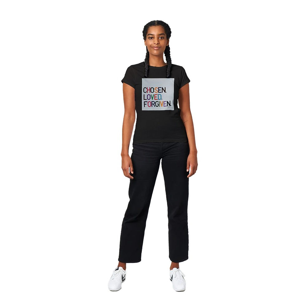 Thumbnail: Classic Womens Crewneck T-shirt