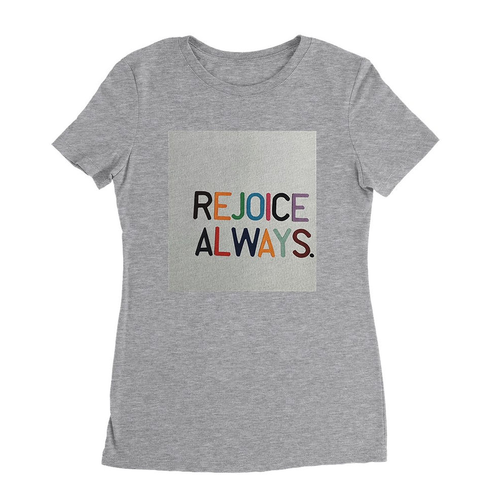 Thumbnail: Women's Triblend Crewneck T-shirt | Next Level 6710