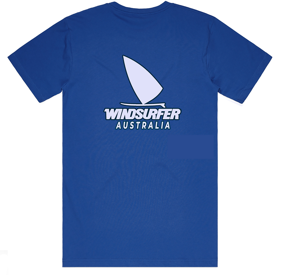 Thumbnail: Windsurfer Australia Tee. Basic range. Bone, Blue or Black.