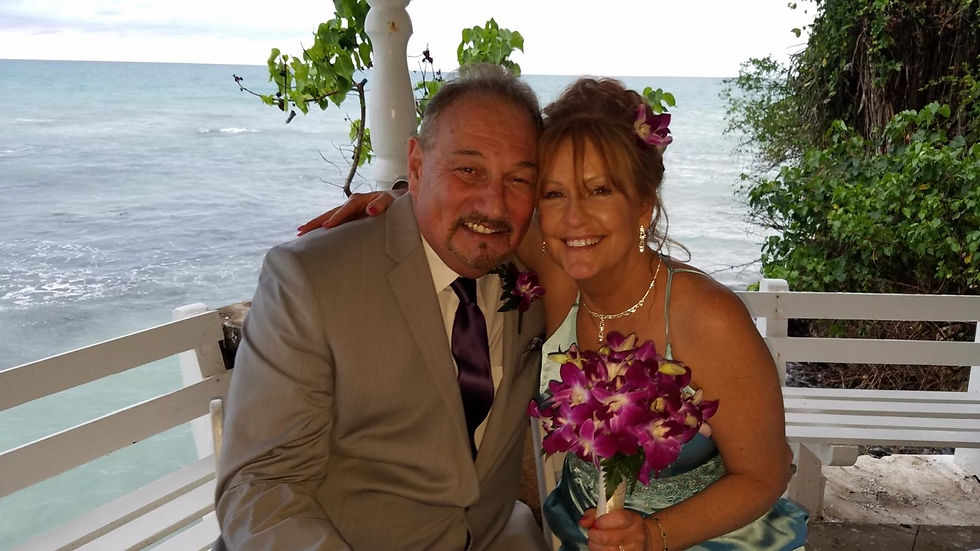 Laura and Al at Couples Sans Souci