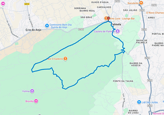 Map (GPX) of the trail