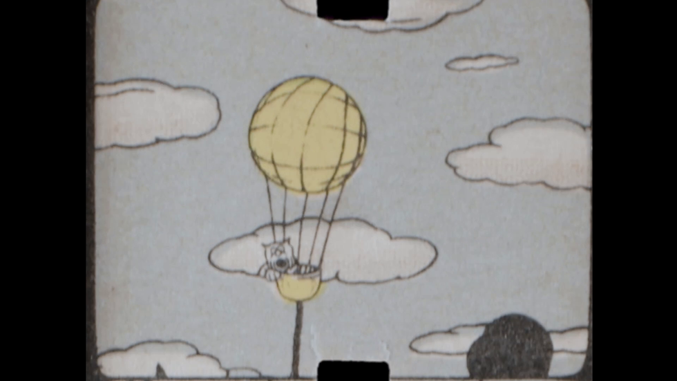 Norakuro e o Balão de Ar Quente