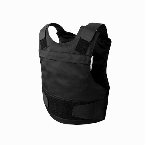 Certified Black Kevlar Bulletproof Vest SKVC01BLK Skarr Armor