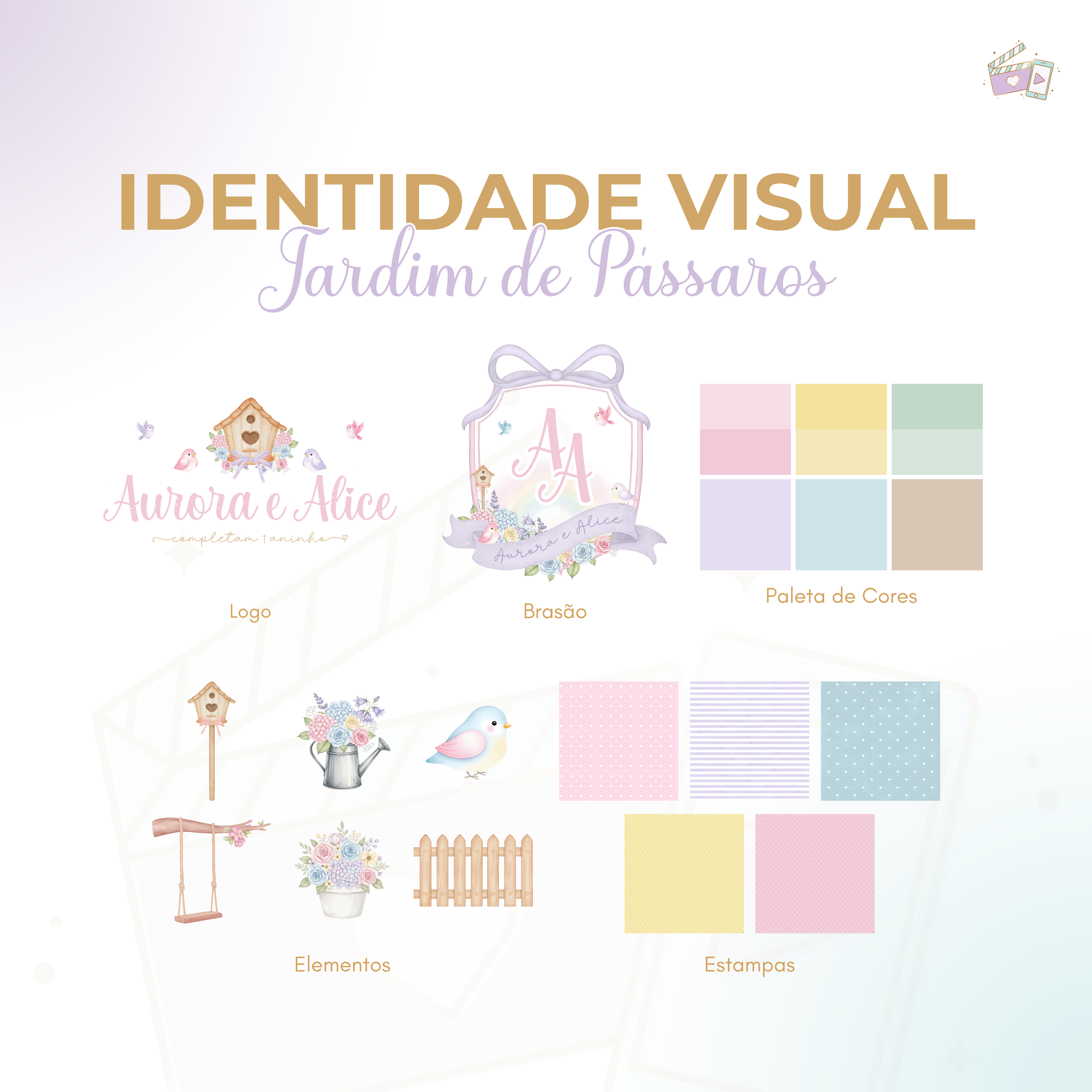 Identidade Visual - Jardim de Pássaros