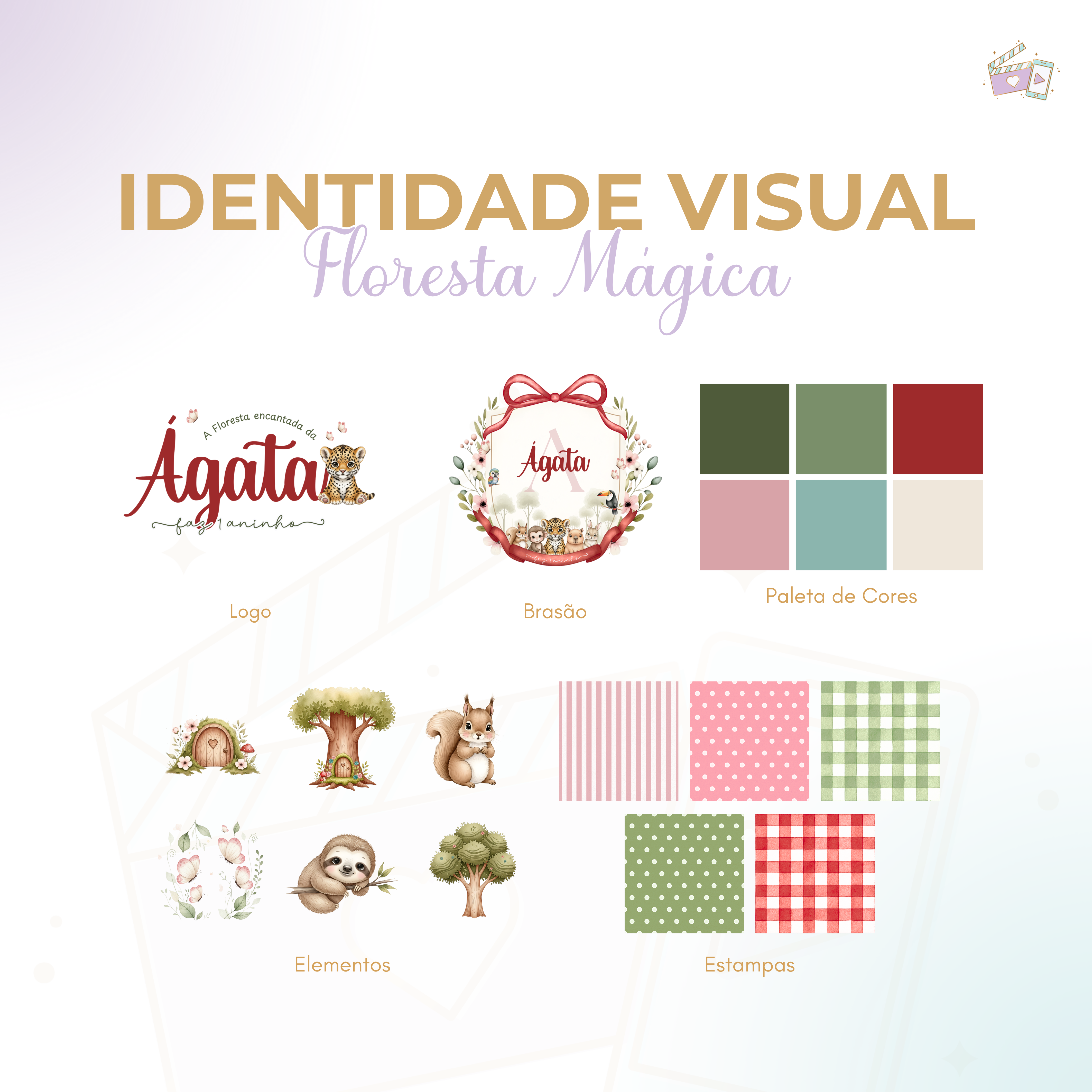 Identidade Visual - Floresta Mágica