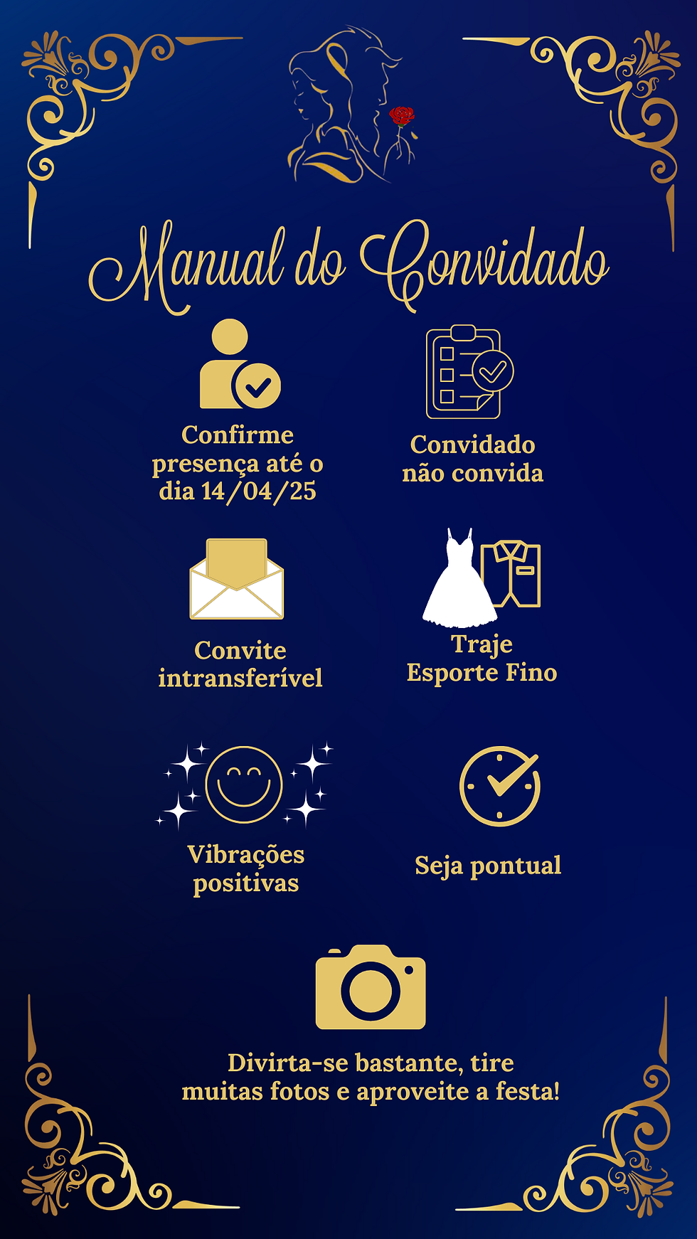 Miniatura: Convite Interativo - A Bela e a Fera