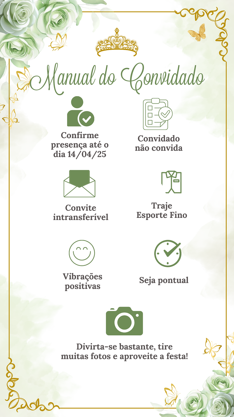 Miniatura: Convite Interativo - Verde 14